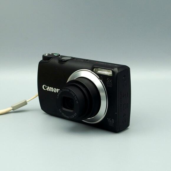 Canon PowerShot A3300 Digital Camera | 16MP | Black - Picture 4 of 5